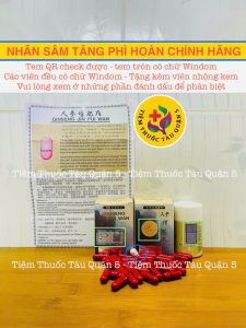 [Mẫu Xịn Tem QR Check] Nhân Sâm Tăng Phì Hoàn Hộp 30 Viên GinSeng Jin Fui Wan