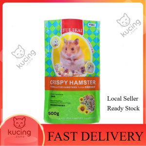 Hamster Nutrition Food Diet 500g and Advanced Gain Fruit Seafood Nutrition Diet Unique Edible Treats  for Guinea Pigs Hamsters Gerbils and Adult Rabbits