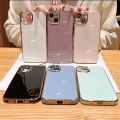 เคส TPUสีขอบทอง Realme60 RealmeC61 RealmeC63 RealmeC53 RealmeC30 RealmeC33 RealmeC21 RealmeC21Y RealmeC15 Smart5 Smart6 Smart6HD Smart8 Smart7 Hot20i Hot30i Hot30. 
