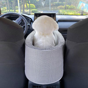 Pet Car Safety Seats Dog Mat Kennel Beds Car Center Console Mats for Small Dogs Cats Puppy Outdoor Travel Carriers Dog Supplies