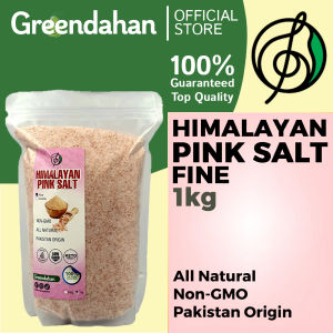 GREENDAHAN Himalayan Salt 1 kg FINE- Keto. Low Carb Friendly