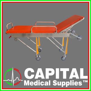 Ambulance Emergency Bed Ambulance Stretcher Patient Transport (Blue High position: 190*55*88cm Low position: 190*55*54cm) (WINGUARD)