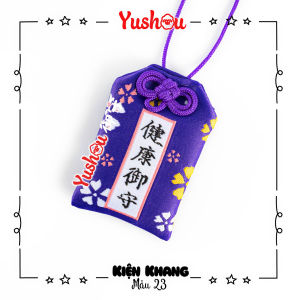Móc Khóa Yushou Sức Khỏe - Mẫu 23 (Kiểu Omamori) Có sẵn