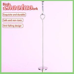 chaotuo Parrot Stainless Steel Fruit Fork Toy Bird Cage Supplies Fruit Insert Bird Feeder Pet Parrot Accessories Pet Bird Supplies