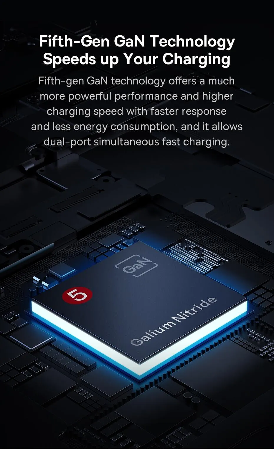 Fifth-Gen GaN technology diagram