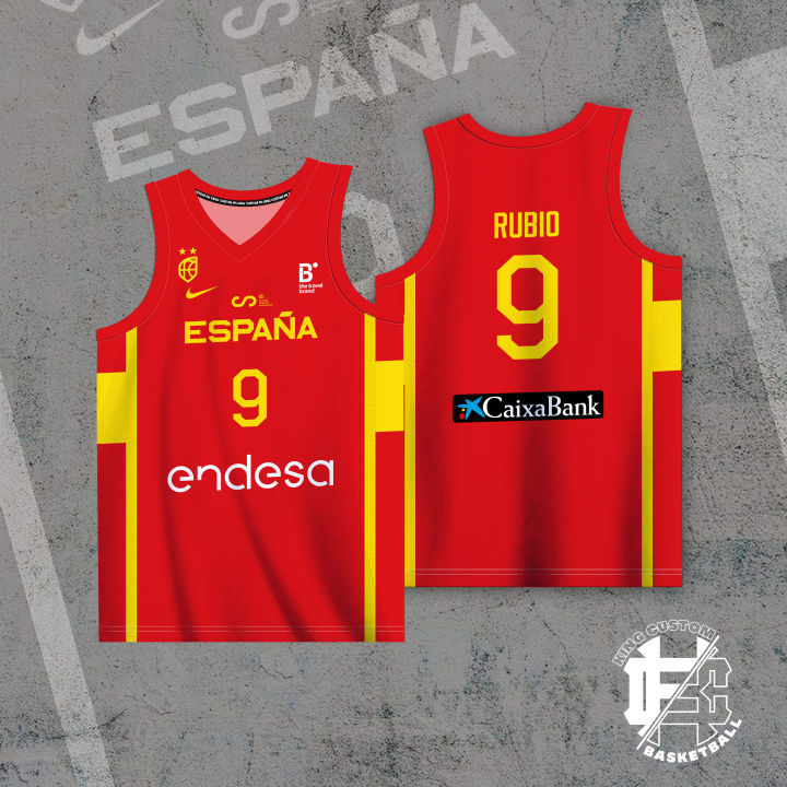 SPAIN BASKETBALL FULL SUBLIMATION JERSEY | Lazada PH