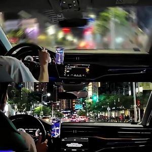 Glass Oil Film Remover 280ML Car Windshield Cleaner Water Spot Stain Remover Anti Glare Glass Polish