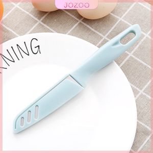 Jozoo Multi-color Fruit Knife Stainless Steel Peeler Portable Pocket Knife 3 Colors Blue Pink Green