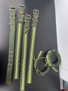 Vòng cổ dạ quang 4 lớp cho chó (TẶNG CHUÔNG)