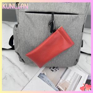 [KUNLIAN] Soft PU Glasses Bag Sunglasses Case Carrying Bag Automatic Closed Eyewear Pouch Earphone Data Cable Storage Protective Cover