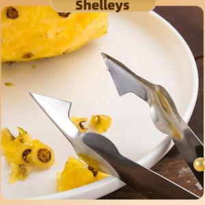 [Shelleys] 1 cái thực tế dứa Eye Peeler thép không gỉ hạt giống Remover cắt Clip corer hữu ích nhà bếp trái cây công cụ