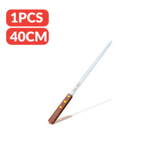 40CM 1PCS 5PCS SUS 304 Stainless Steel Camping Zone Skewer Outdoor BBQ Camping Cooking Utensils Barbeque Kebab Stick