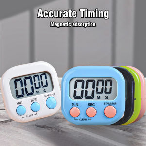 CoAce Large LCD Digital Kitchen Cooking Timer Count Down Up Clock Loud Alarm Magnetic Multipupose Timer Study Timer Loud Alarm Magnetic Backing Stand