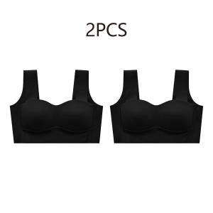 【Buy1 Take3】3PCS Boulder Seamless Push Up Bra for Women Small Breasts No-wireComfortable soft Sport Thin Vest Lingerie 32-38 AB Wireless