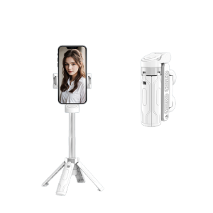 ที่วางมือถือไม้เซลฟี่บลูทูธขนาดเล็กหมุนได้360องศา ไม้เซลฟี่หมุน360 บลูทูธไร้สาย พร้อมรีโมท ขาตั้งกล้องมือถือแบบพกพา