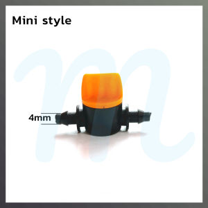 Makery Mini Valve For 4/7mm Hose Irrigation Water Flow Control Valve With Barb