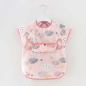 Áo Yếm Ăn Dặm Có Máng Bộ Áo Ăn Dặm Cao Cấp Áo Yếm Ăn Dặm Cộc Tay