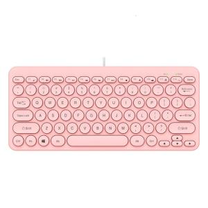 Gaming Keyboard Full Size Quiet Typing Computer Keyboard 78 Keys Corded Keyboard for PC Desktop Office Gaming