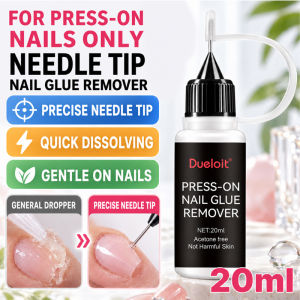 Nail Glue Remover Precision Tip/Adhesive Dissolver For Artificial Nails/Gentle False Nail Removal Tool/Home Salon Manicure Accessory/Professional Nail Care Solution
