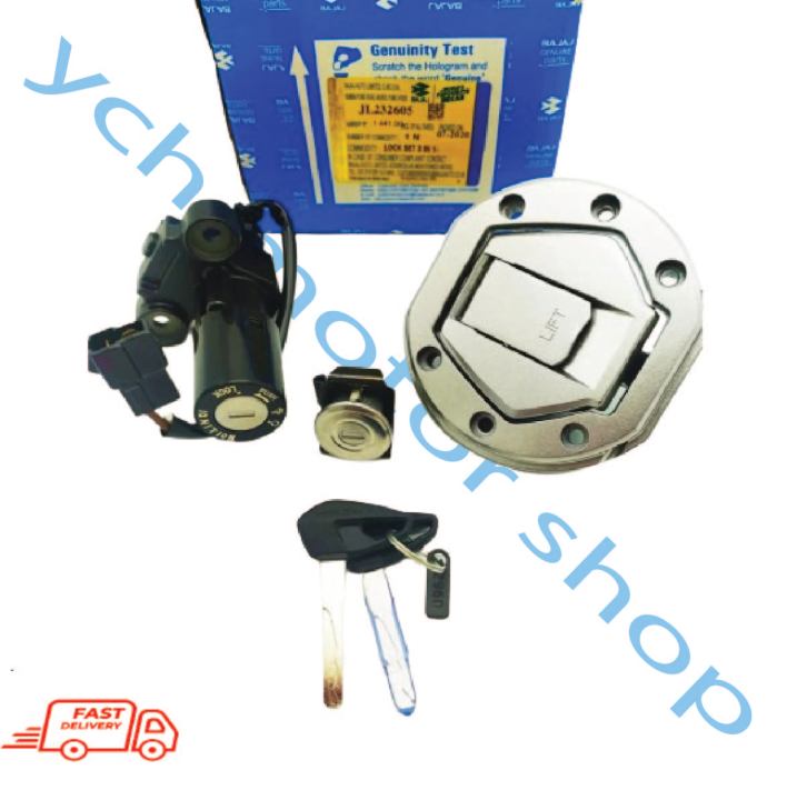 MODENAS PULSAR NS200 ABS MAIN SWITCH KEY SET IN WITH TANK