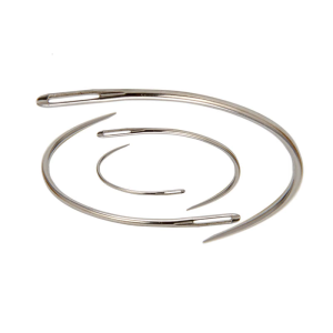 Curved Needles 4 Pcs Wig Making Blocking Knitting Accessory Kit Supplies for Mother Grandmother Relaxing Fun Making