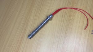 องค์ประกอบทำความร้อนแบบมีครีบ 220v สแตนเลส องค์ประกอบทำความร้อนไฟฟ้าแบบตลับ 100W/150W/200W/250W/300W