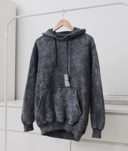 The Zournye Hoodie Woshing Polos Marfin Premium Sawah - Grey