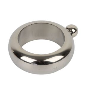 KECTTIO 304 SS Vòng tay flagon Di động 3.5oz Chai Rượu thiết kế vòng tay Chai uống nước Thiết kế vòng tay Bình đựng rượu sành điệu Whiskey