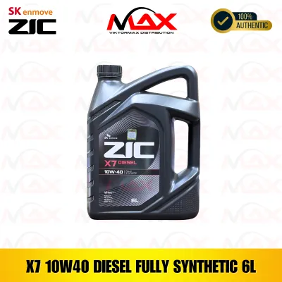 ZIC X7 10W-40 DIESEL FULLY SYNTHETIC 6L CI-4/SLACEA A3/B4 Fully Synthetic
