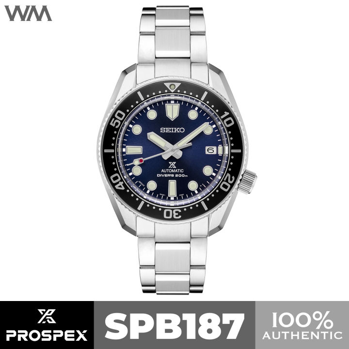 Seiko Prospex Marine Master 200 MM200 Blue Dial Stainless Steel
