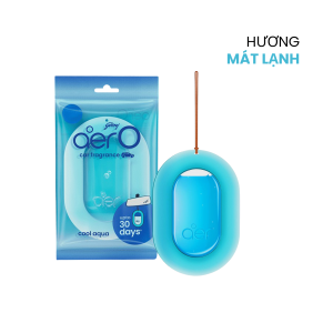 Túi thơm treo xe ô tô cao cấp Godrej Aer-O (Ấn Độ) hương biển mát lạnh toả hương 30 ngày 7.5g