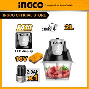 INGCO เครื่องบดสับอาหารไร้สาย 16V CFP029K