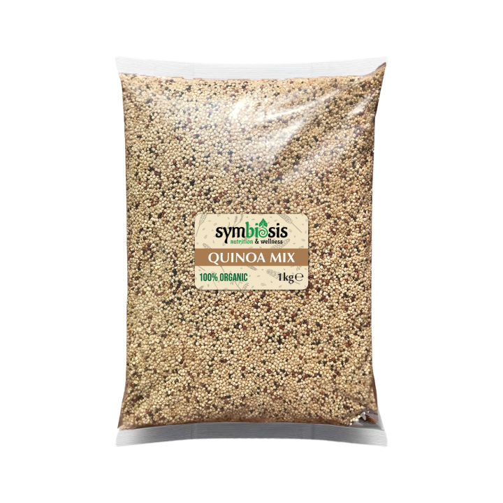 SYMBIOSIS - Organic/Bio Quinoa Mix Seeds | เมล็ดควินัวผสม 1 Kg | Lazada ...