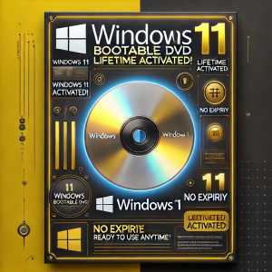 Windows 11 Pro Installer Bootable Disk Reformat/Reprogram with Lifetime Activator Software (no license key)