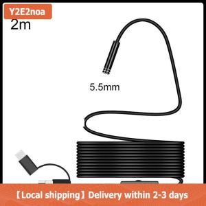 【Local shipping】 3 trong 1 USB Type-C nội soi kiểm tra borescope 5.5 7 8 mét ống kính HD máy ảnh IP68