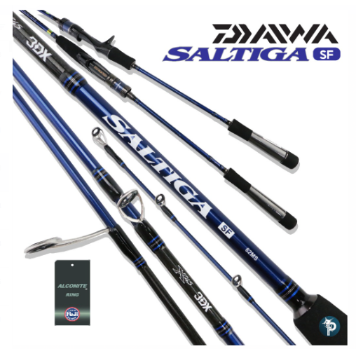 Daiwa Saltiga Slow Pitch Jigging Rod W/Titanium Guide, Daiwa Saltiga Slow  Pitch Jigging Rod