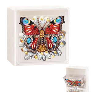 【New Arrival】 Colorful Diamond Painting Storage Organizer Wall Mount with Compartments for DIY Wall Art