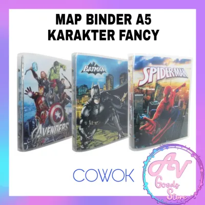map binder A5 karakter fancy / map binder karakter / binder note karakter
