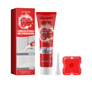 Jaysuing Mildew Remover Gel Ceramic Tile Pool Mold Cleaner Stain Wall Kitchen Bathroom Waterproof Tile Gap Refill Agent Mold Removal Gel Mold Cleaner Mold Remover Remove Mold Mildew in Tile Grout Sink Mold Mildew Remover Cleaner Caulk Gel (100ml)