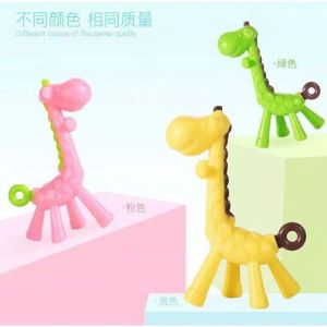 Teether Jerapah Mainan Gigit Gigitan Bayi Teether Bayi Giraffe