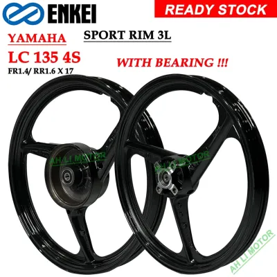 ENKEI 3L SPORT RIM HONDA RS 150 YAMAHA LC 135 4s Y 125 ZR/ LC 135 5s (with bearing)