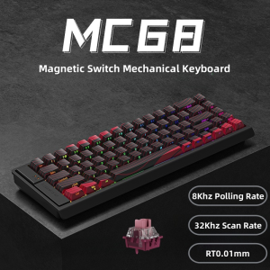 LANGTU MC68 Wired Magnetic Switch Mechanical Keyboard 8Khz Return RT 0.01 Precision Gaming Keyboards