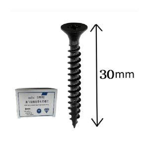 Premium black coarse thread phillips drywall screw for all surfaces - strong & durable home improvement tool