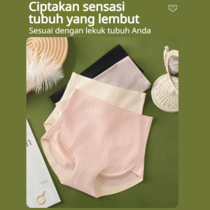 Celana Dalam Wanita Tanpa Jahitan Celana Dalam Tanpa Bekas Celana Dalam Pinggang Tinggi Elastis