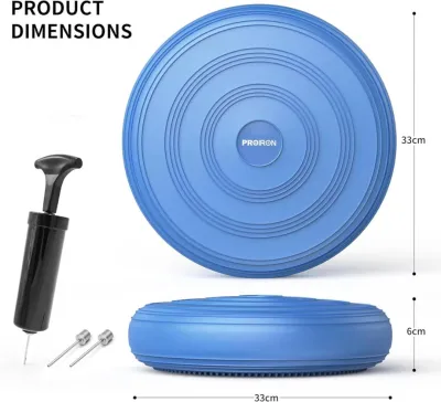 New PROIRON Adjustable Balance Trainer Disc with Pump - High-Quality Fitness Balance Wheel for Exercise and Stability