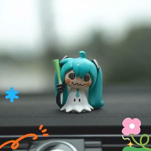 Mimikyu x Hatsune Miku Anime Figurine Kawaii Poke.mon Figure Model Doll Desktop Decoration Gift Toy
