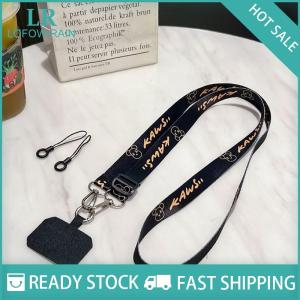 LF Wholesale✨Flash Sale ✨ Brownbear Snoopy bia điện thoại dây buộc chống mất dài Crossbody cổ dây đeo máy ảnh Keychain Mặt dây chuyền cho iPhone Huawei Xiaomi