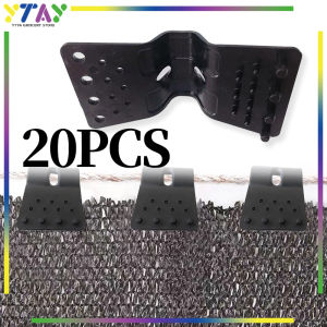 20pcs Butterfly Kerai Jaring/Film Sun Shading Net/Klip Jaring Peneduh/Instalasi Kait Greenhouse/Clamp Outdoor Tenda