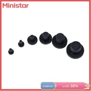 Ministar 10pcs Solid Rubber Hole caps 3-12mm High Temperature Resistance Seal HOLE ปลั๊ก