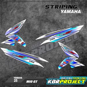 ( COD ) MIO GT STICKER STRIPING MOTOR YAMAHA MIO GT IP.25 STRIPING VARIASI RACING